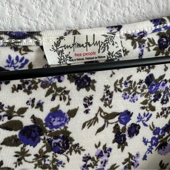 NWT Free People Intimately Kaya Print Cutout Bodysuit OB1353370 Small - Picture 7 of 10